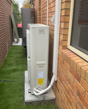 Air Conditioner ecosoul installed compressor